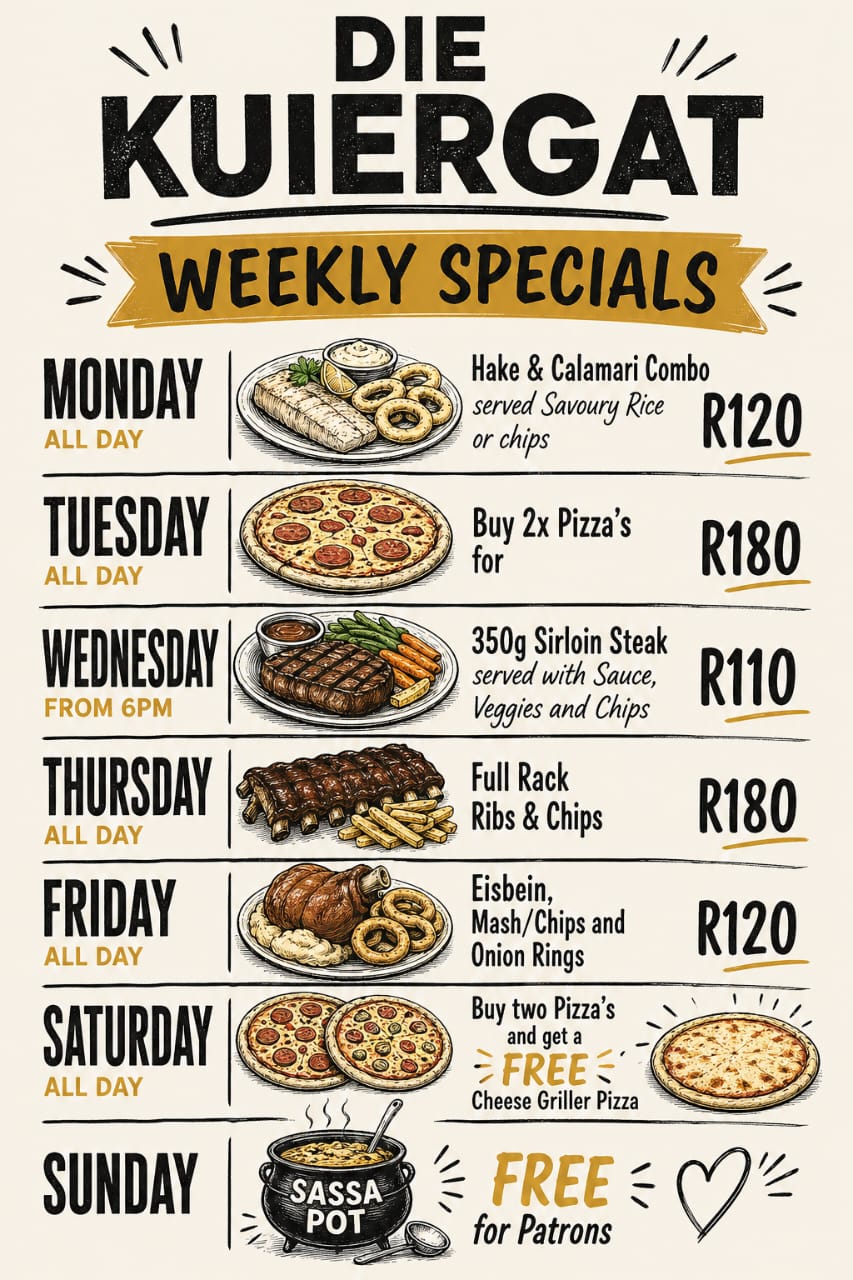 Weekly Specials
